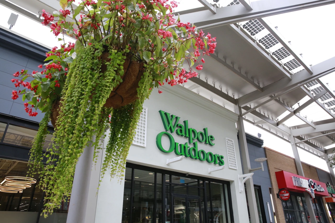 Front entrance of Walpole Outdoors headquarters