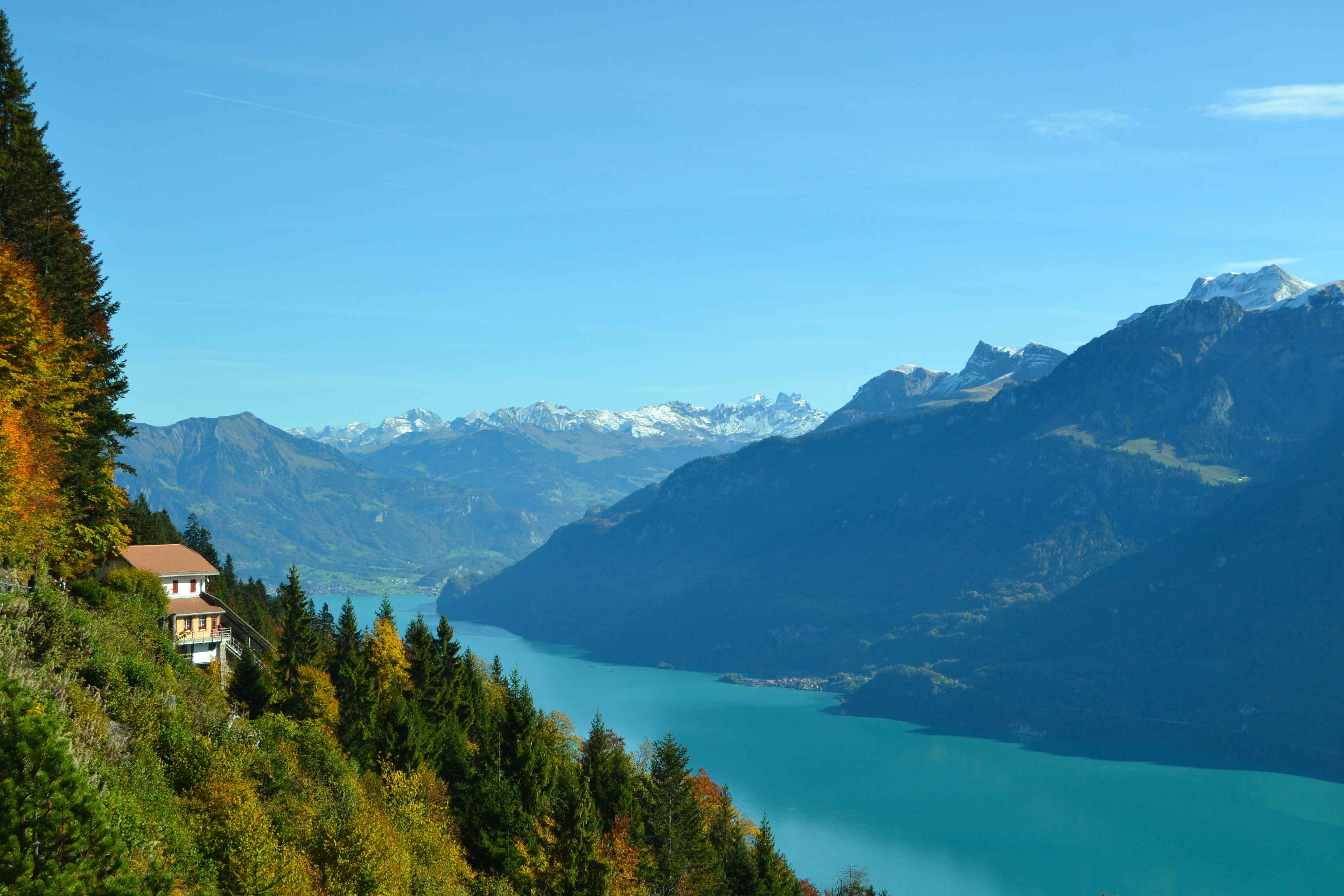 🇨🇭因特拉肯必去景點 9：哈德昆景觀臺 （Harder Kulm）