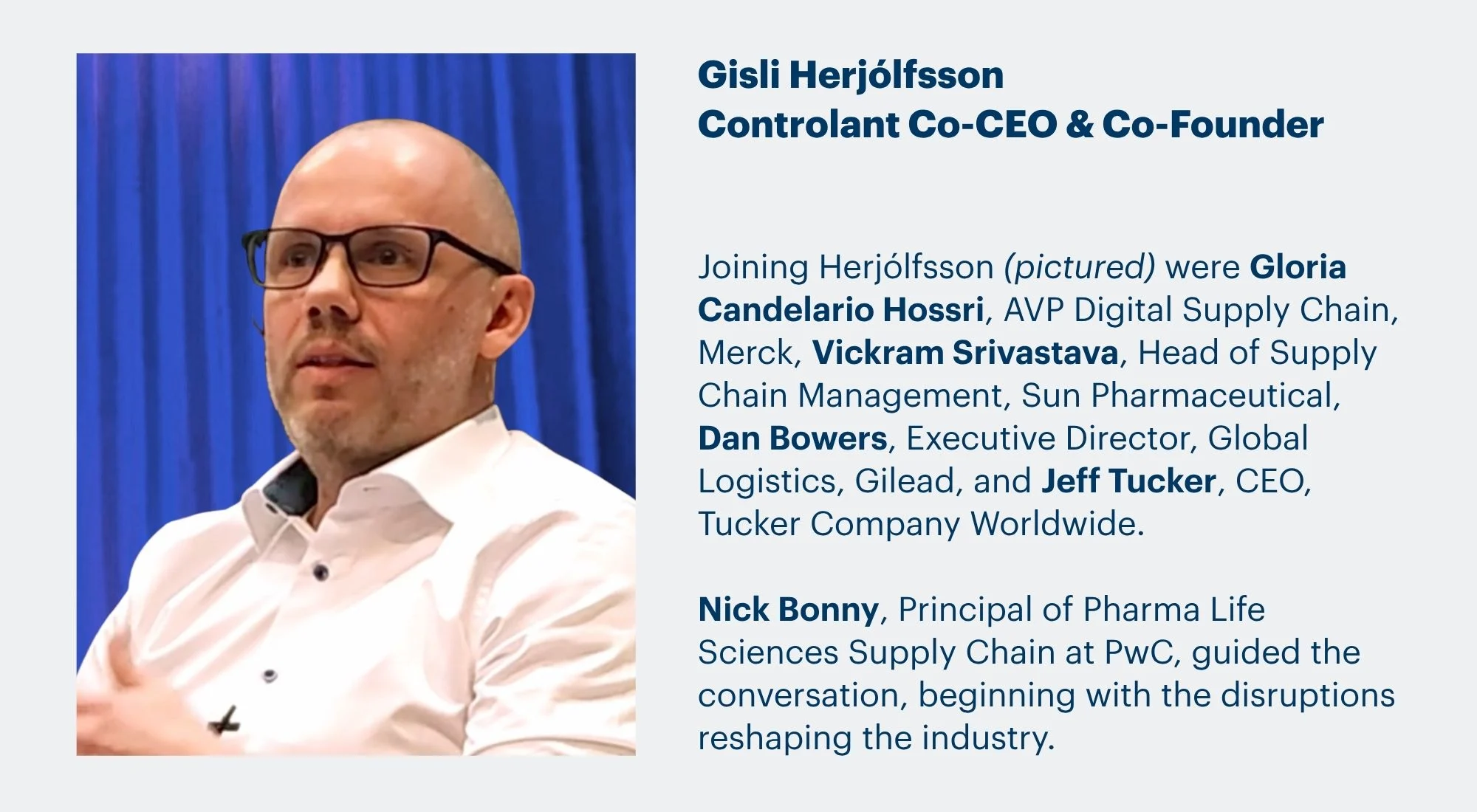 250930 Gisli LogiPharma article header
