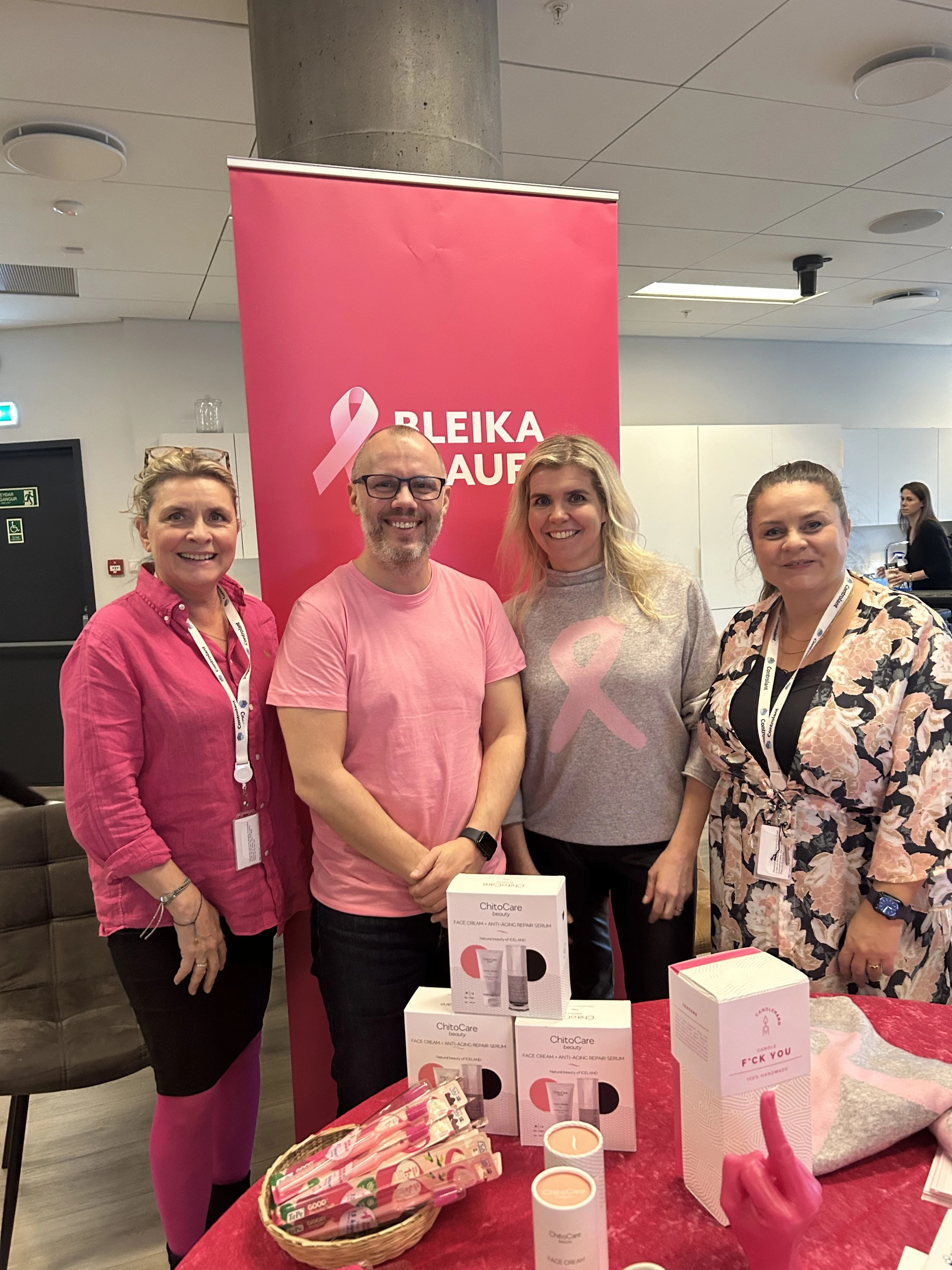 2023 community engagement bleikur október pink October breast cancer