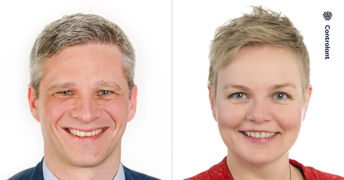 Stefan Karlsson, VP People and Culture, Vally Helgadottir, Chief Services Officer (CSO)