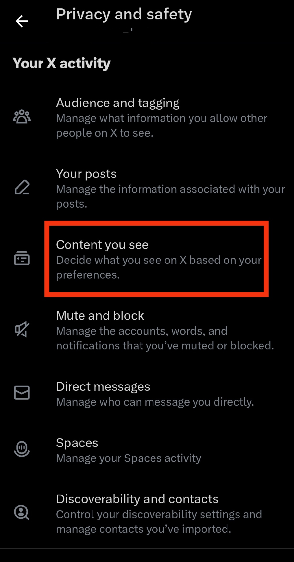 how to hide sensitive content on twitter