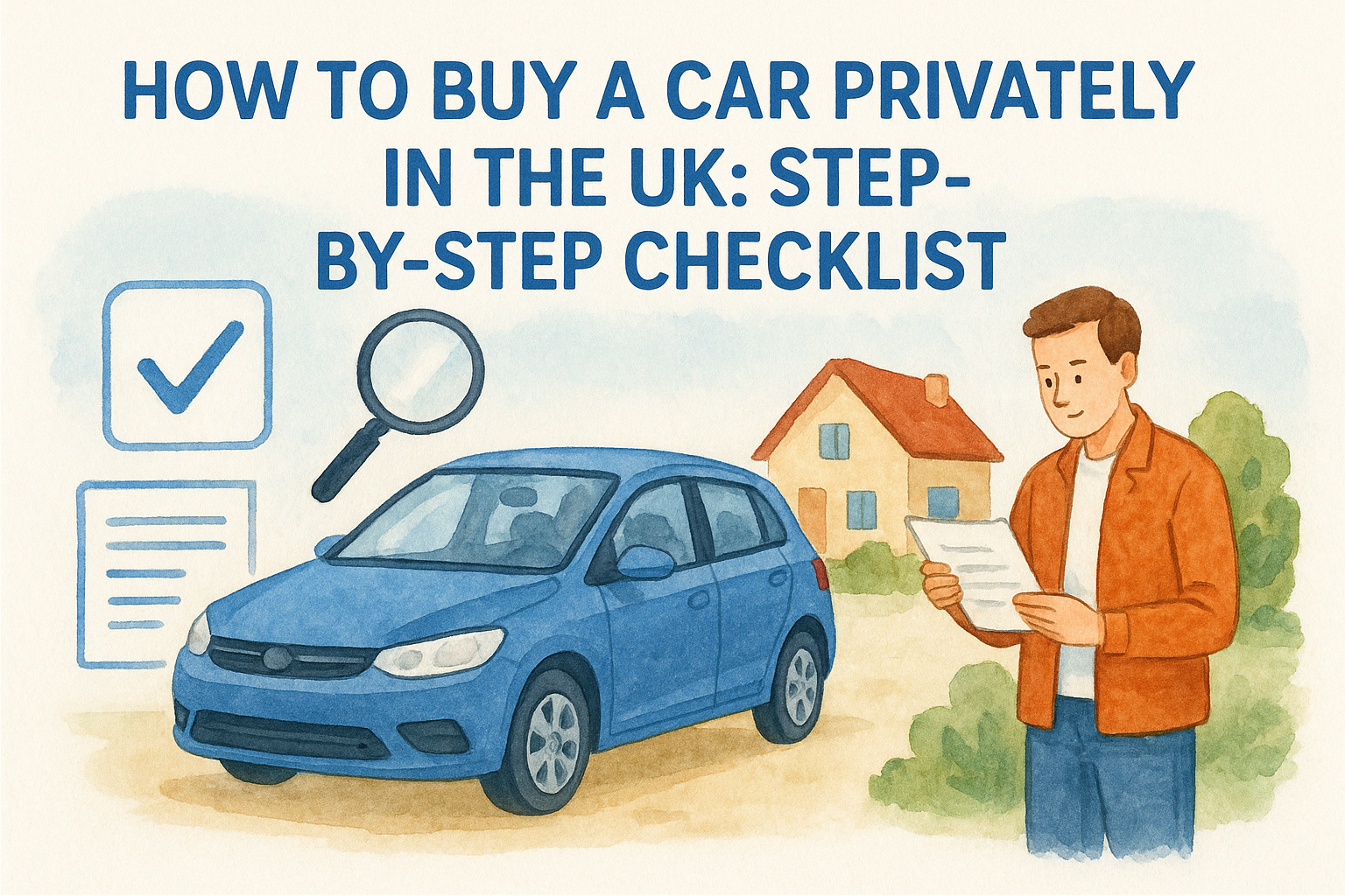 How To Buy A Car Privately In The UK: Step-By-Step Checklist