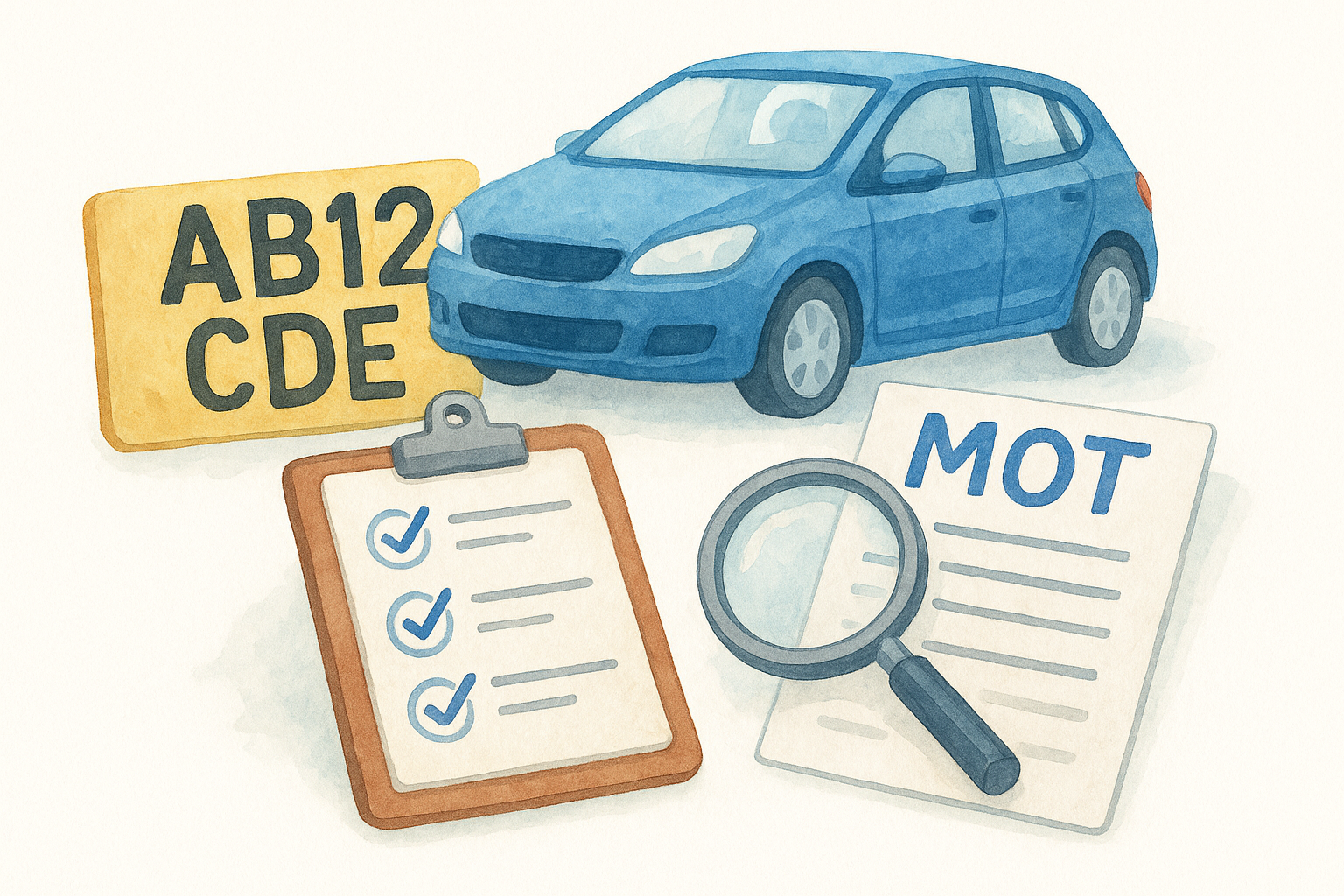 How To Check A Car By Number Plate: MOT, Tax & More UK