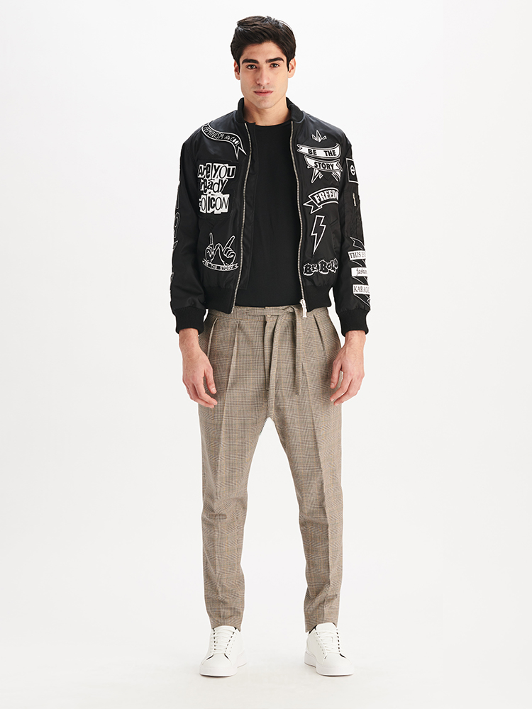 e1972 Men's Bomber and Joggers, Full Look 