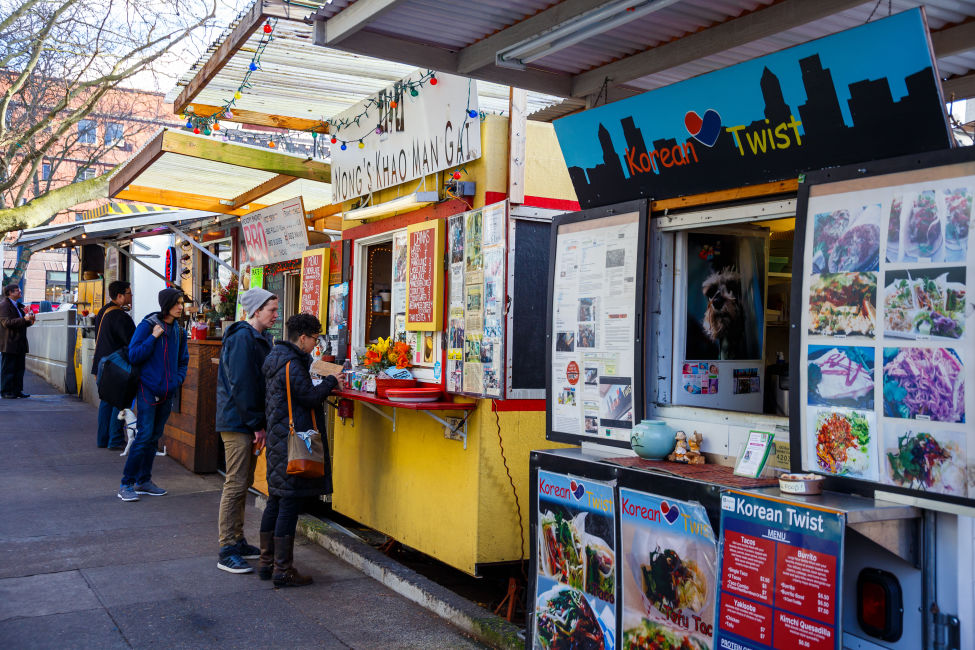 Food trucks in Portland (Photo Credit: Joshua Rainey Photography/Shutterstock)