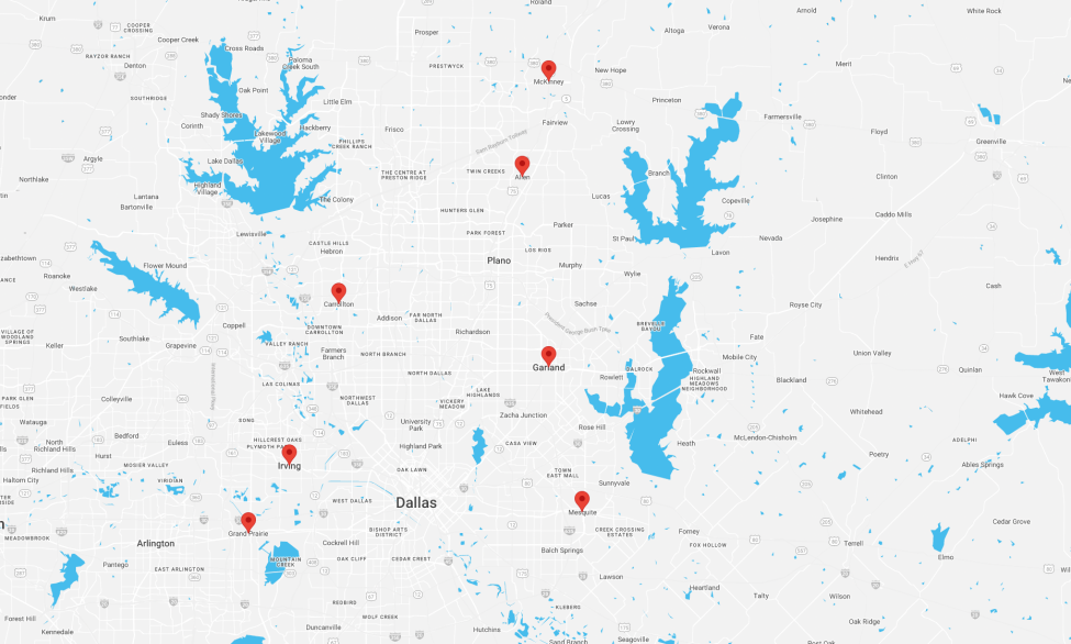 Dallas suburbs