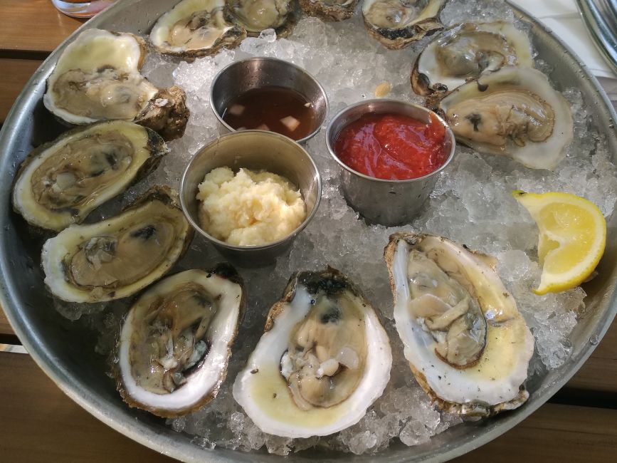 Oysters from Virginia Beach