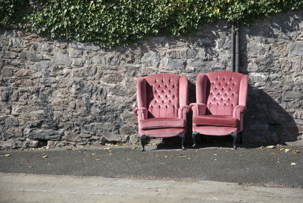 You may find some barely used furniture on the street during Allston Christmas.