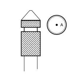 锥形喷嘴A - 1.00毫米