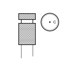 喷嘴C - 0.55毫米（预装）
