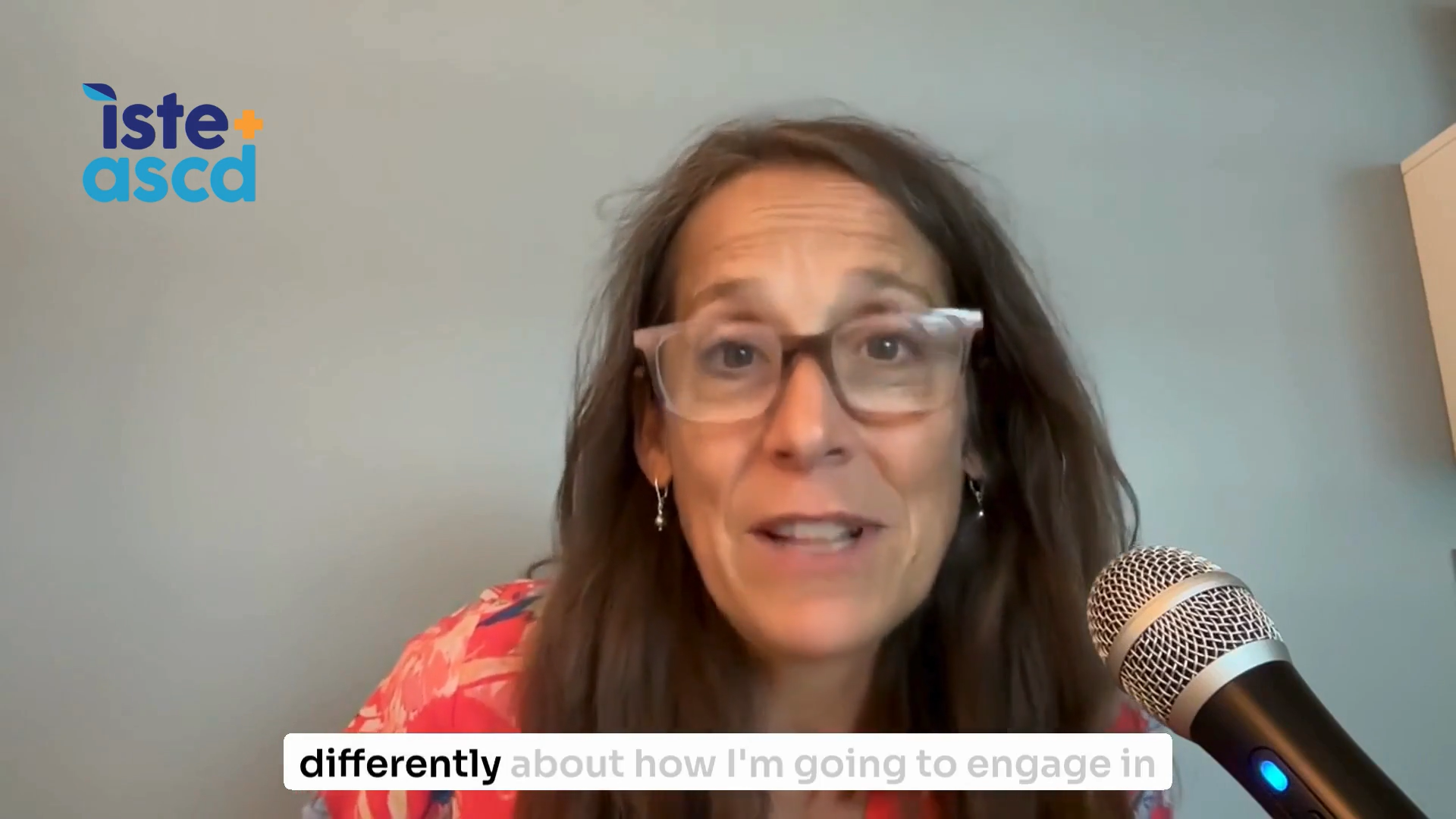 Video still of educator Jen Schwanke on the ISTE+ASCD Podcast.