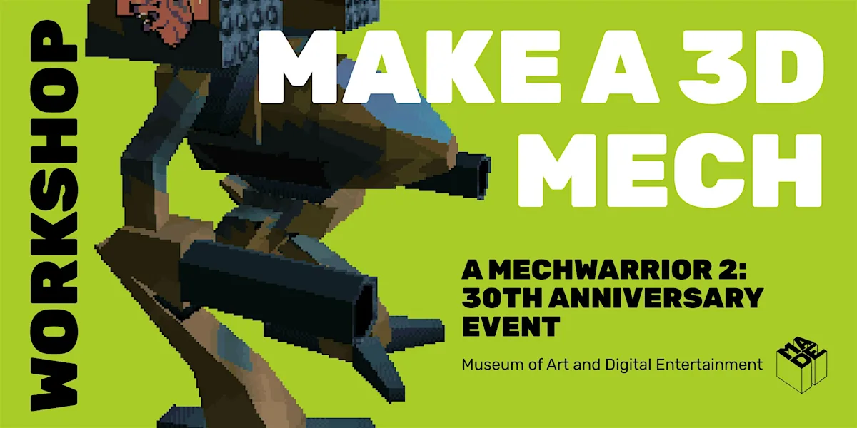 Make a 3D Mech at Old Oakland Summer Stroll