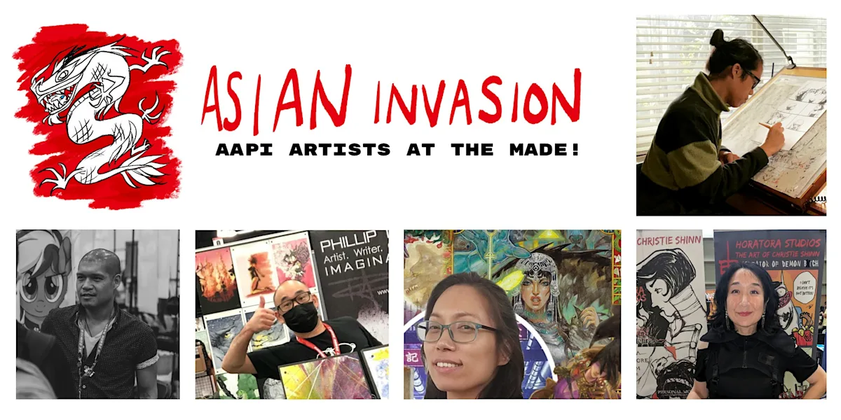 Asian Invasion: AAPI Art Show + Retro Video Games!