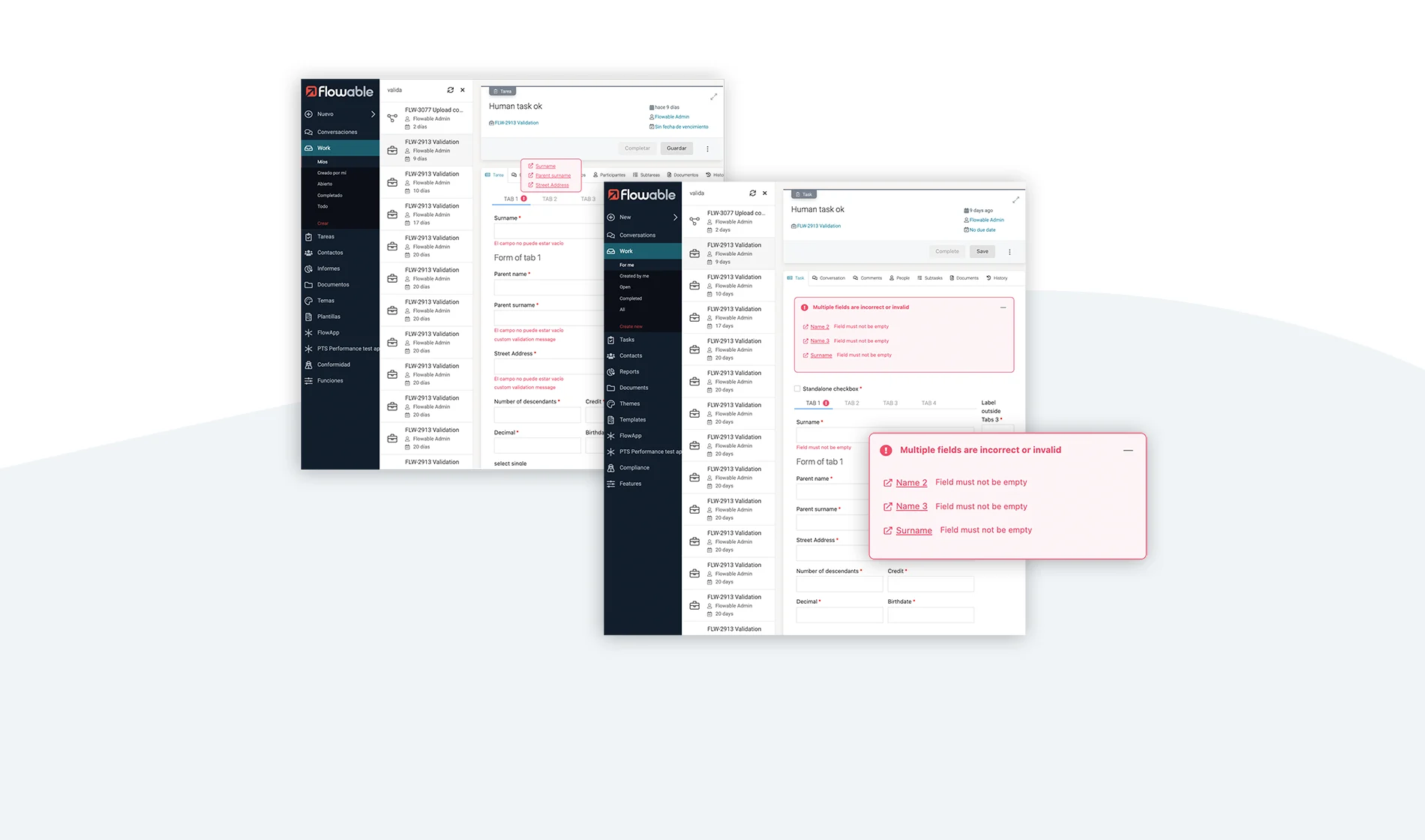 Flowable release3.11 mailing forms-task-validation