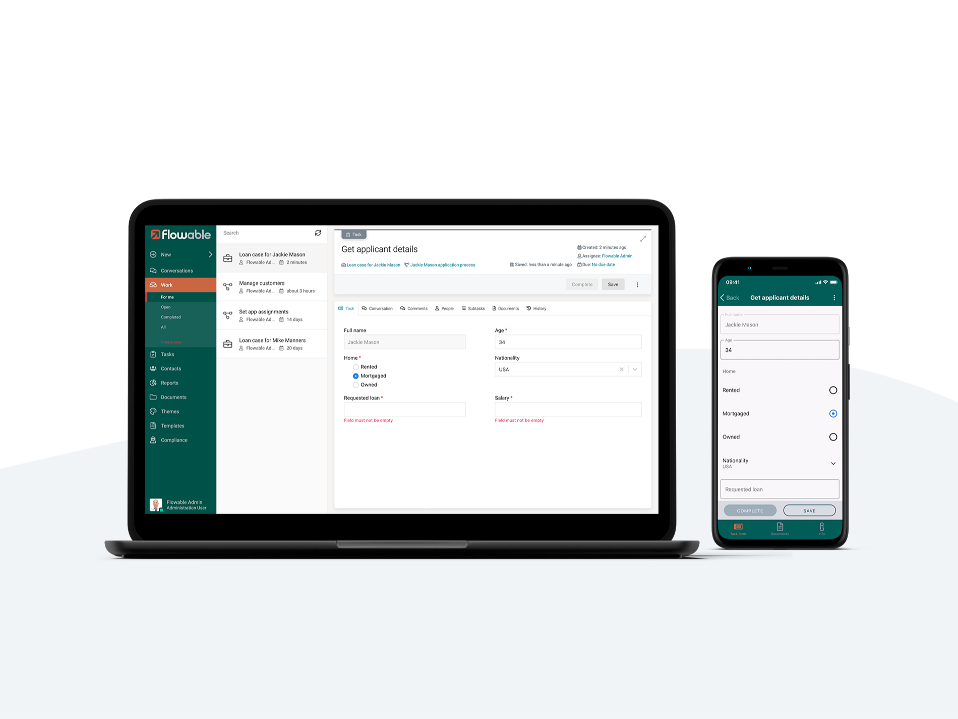 Mobile app