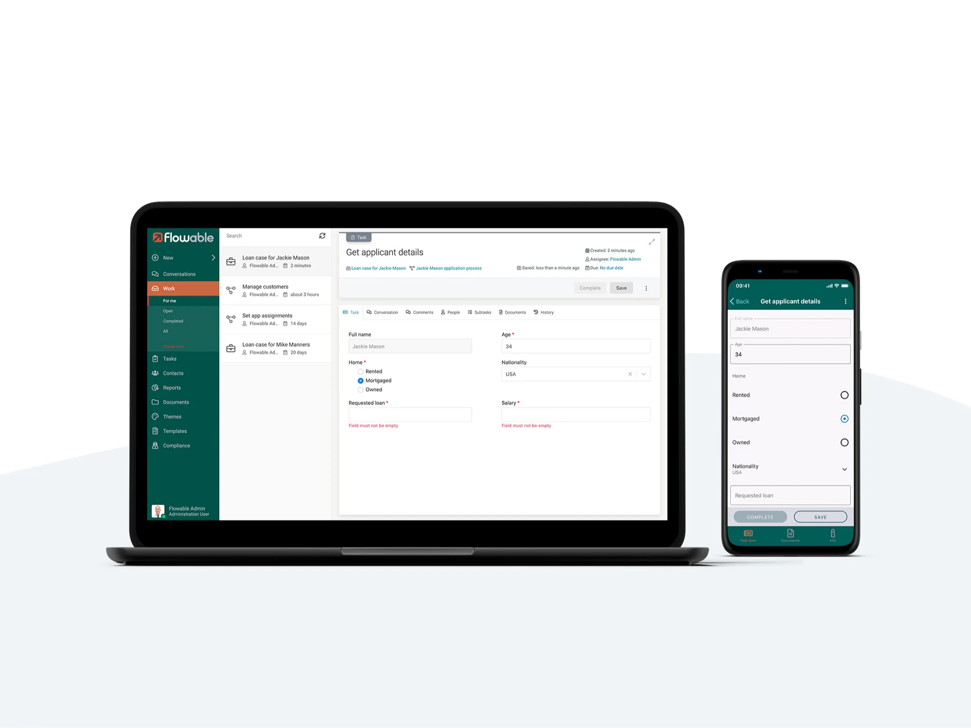 Mobile app