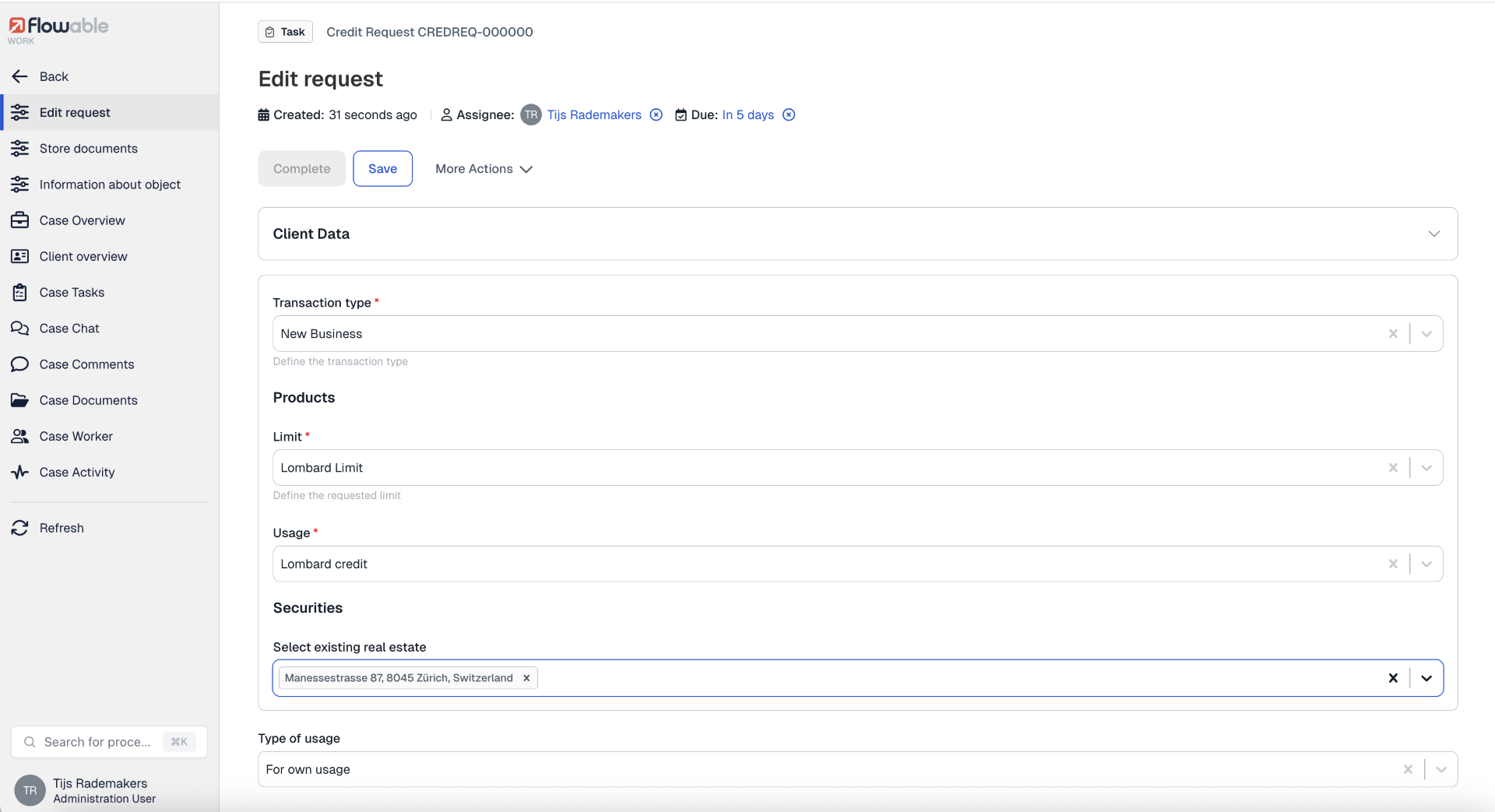 thumbnail 10. New Work UI Task view