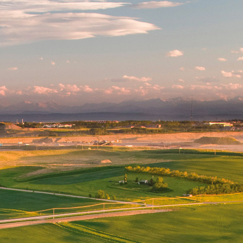 The Community of Glacier Ridge Laned Homes In North West Calgary