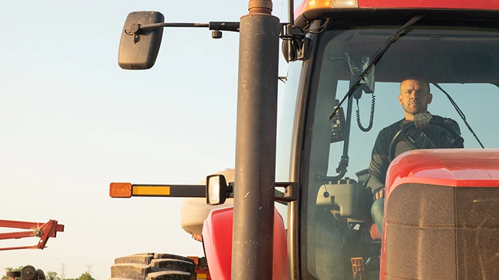 2011: Man drives heavy machinery