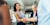 Two professional women shaking hands and smiling at an indoor business meeting
