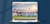 Laptop showing famous view of San Francisco at Alamo Square
