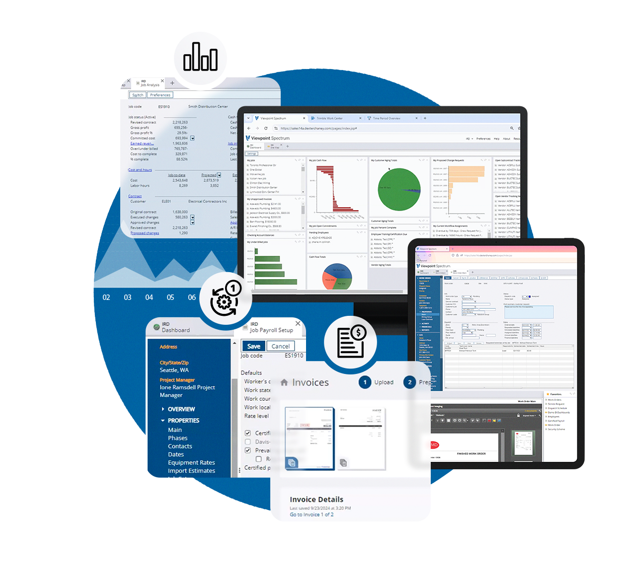 Trimble Construction: Business Management - Product Recommendations - Image