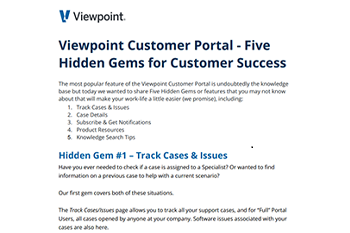 Five Hidden Gems for Customer Success
