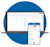 Trimble Materials software displayed on a laptop and mobile device, showing project lists and requisition details for efficient management.