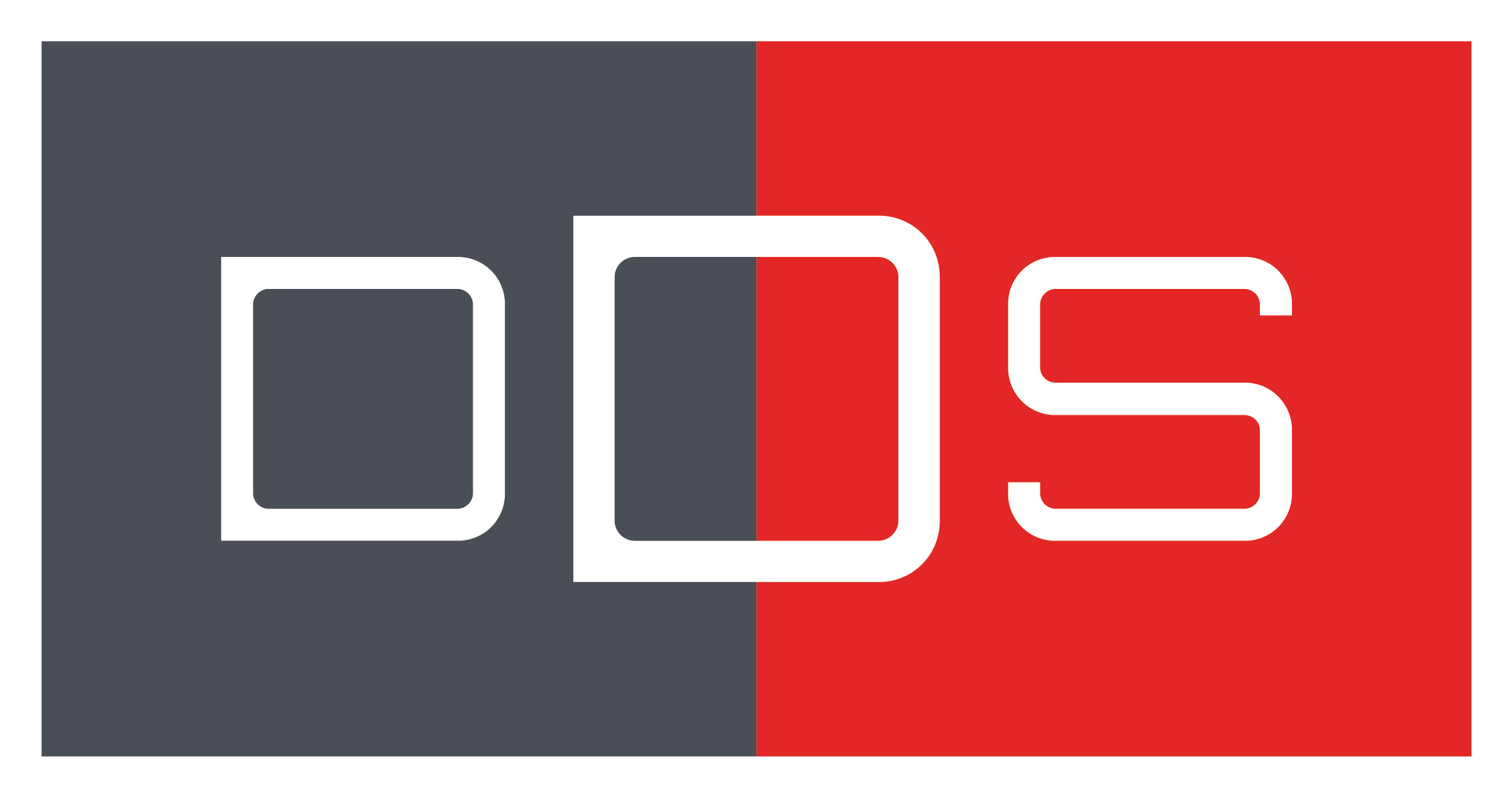 The Distributor Data Solutions (DDS) logo, a Trimble partner, featuring white text on a dark grey and red background.