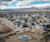 Aerial view of job site in residential area of West Jordan, Utah