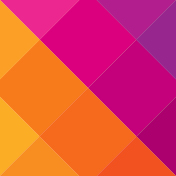 Abstract Trimble brand graphic featuring a geometric pattern of pink, purple, orange, and yellow diamonds.