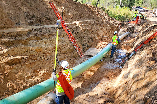 Every inch of pipeline is important