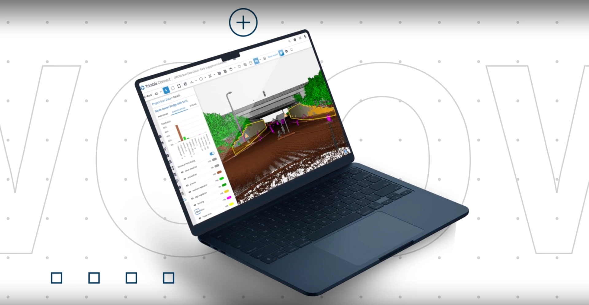reality capture on a computer screen