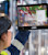 Woman holding a connect ar