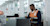 Field worker in the office at Lima airport