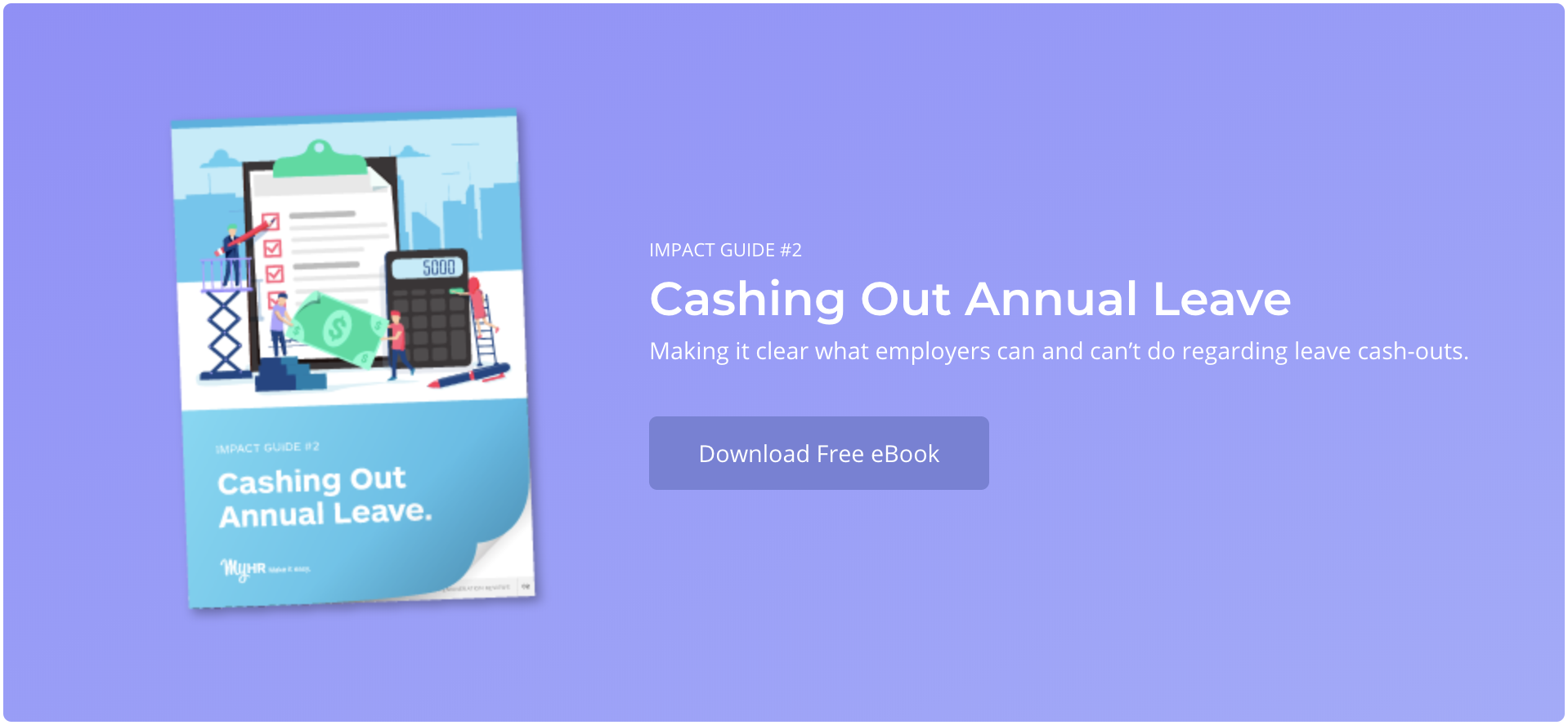 Cashing Out Annual Leave | FlexiTime Blog Image