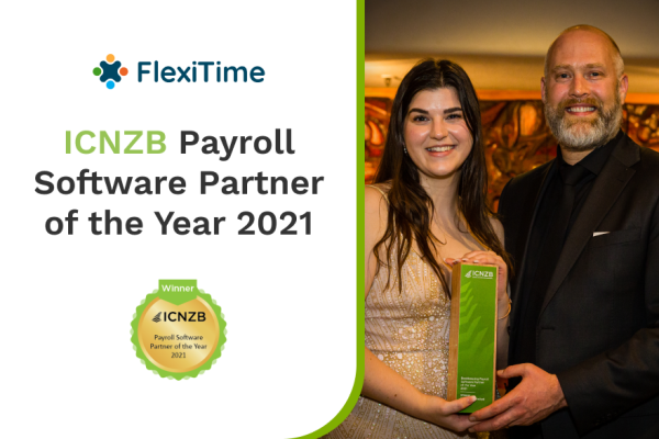 FlexiTime is the ICNZB Payroll Software Partner of the Year for 2021! | Blog