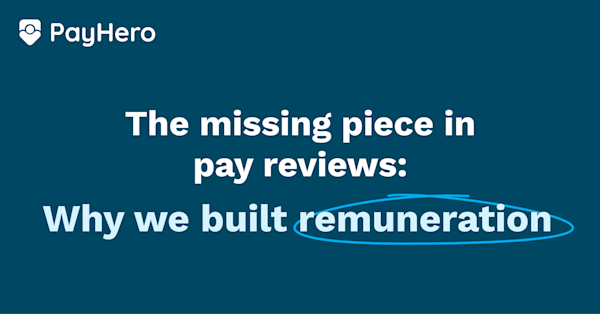 The missing piece in pay reviews: Why we built Pay Insights & Benchmarking | Blog The missing piece in pay reviews: Why we built Pay Insights & Benchmarking | Blog