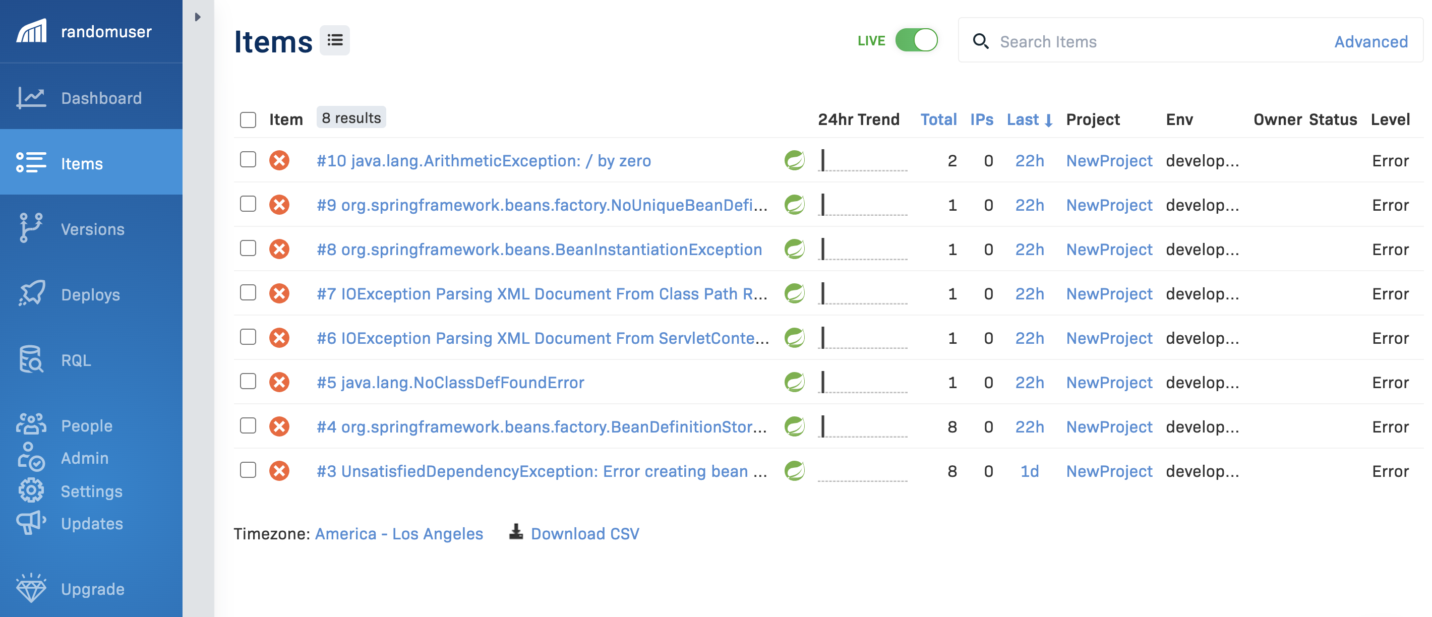 Introducing our new Java Spring Error Monitoring SDK
