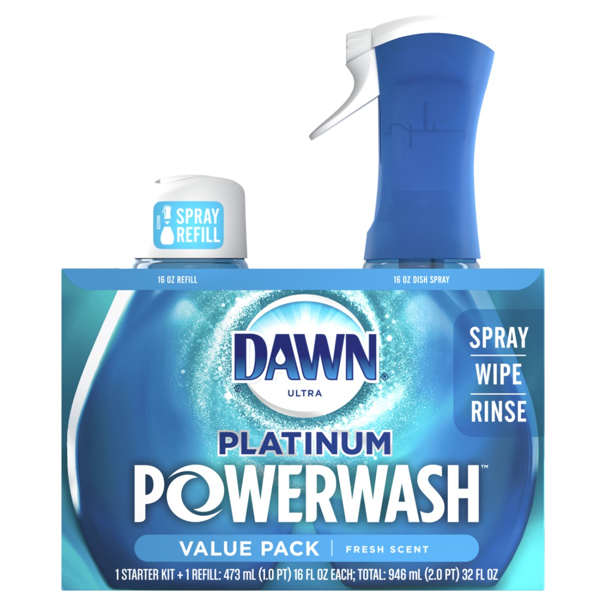 Dawn Platinum Powerwash Dish Spray Bundle