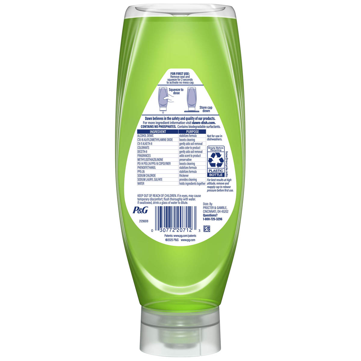 Dawn Antibacterial Hand Soap EZ-Squeeze, Apple Blossom | Dawn