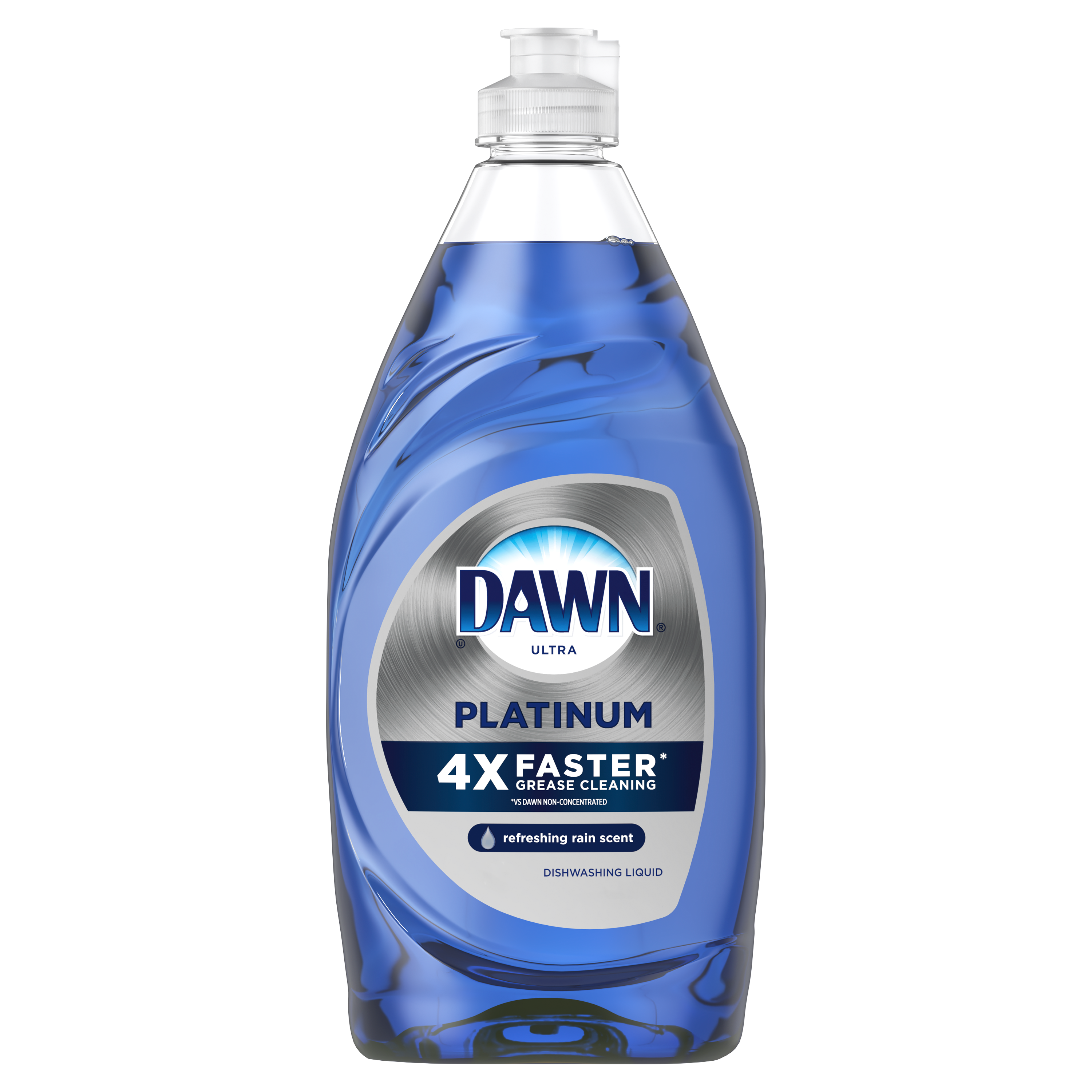 Dawn Platinum Dishwashing Liquid, Refreshing Rain