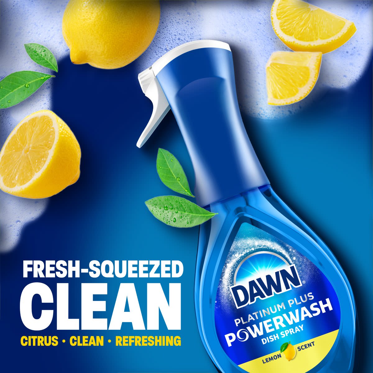 Fresh-squeezed clean: citrus - clean - refreshing