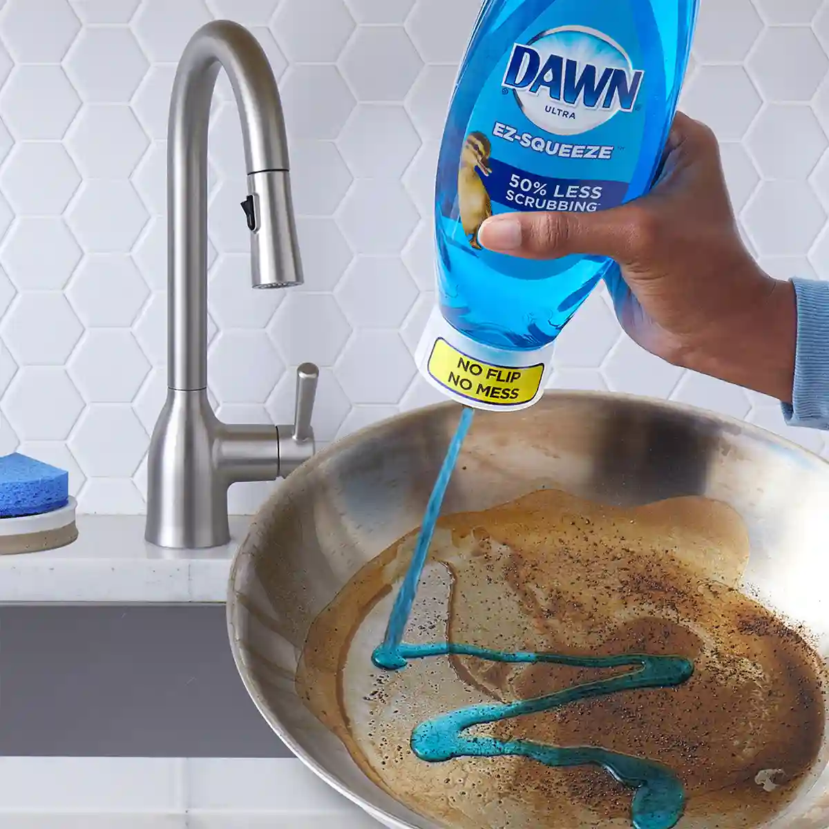 Dawn Ultra EZ-Squeeze dirty pan