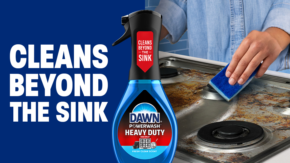 Dawn Powerwash HeavyDuty Cleans beyond the Sink
