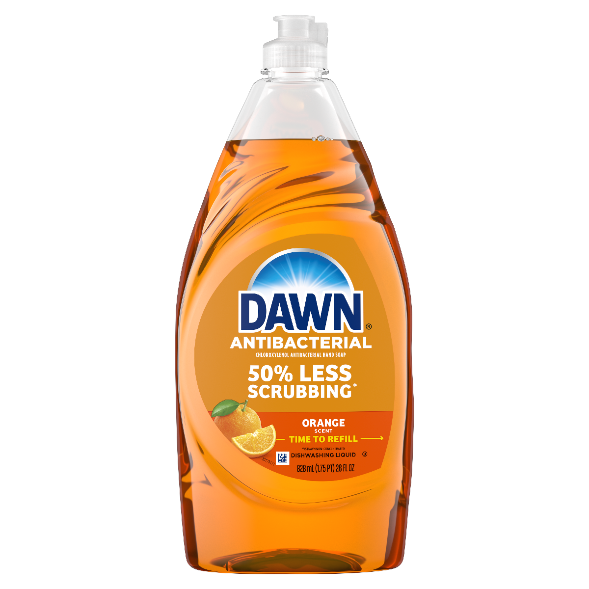 Dawn Antibacterial Hand Soap, Dishwashing Liquid, Orange 28 oz