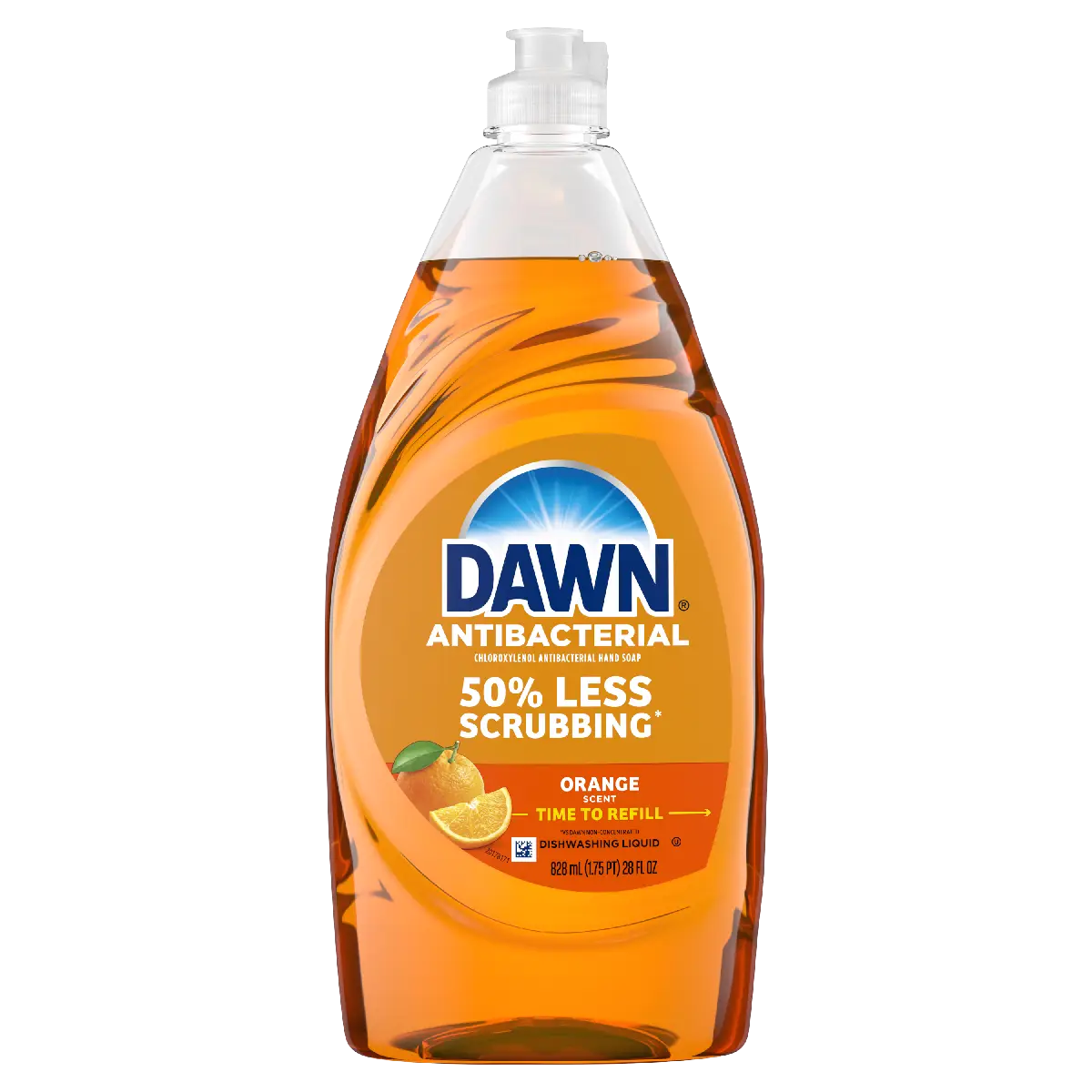 Dawn Antibacterial Hand Soap, Dishwashing Liquid, Orange 28 oz