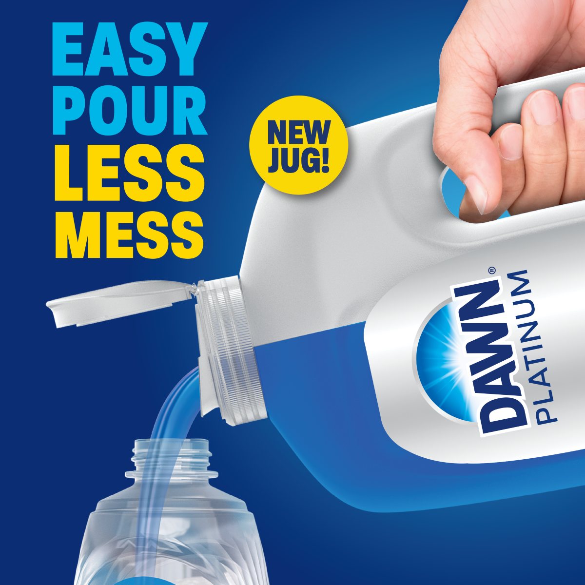 Easy pour less mess
