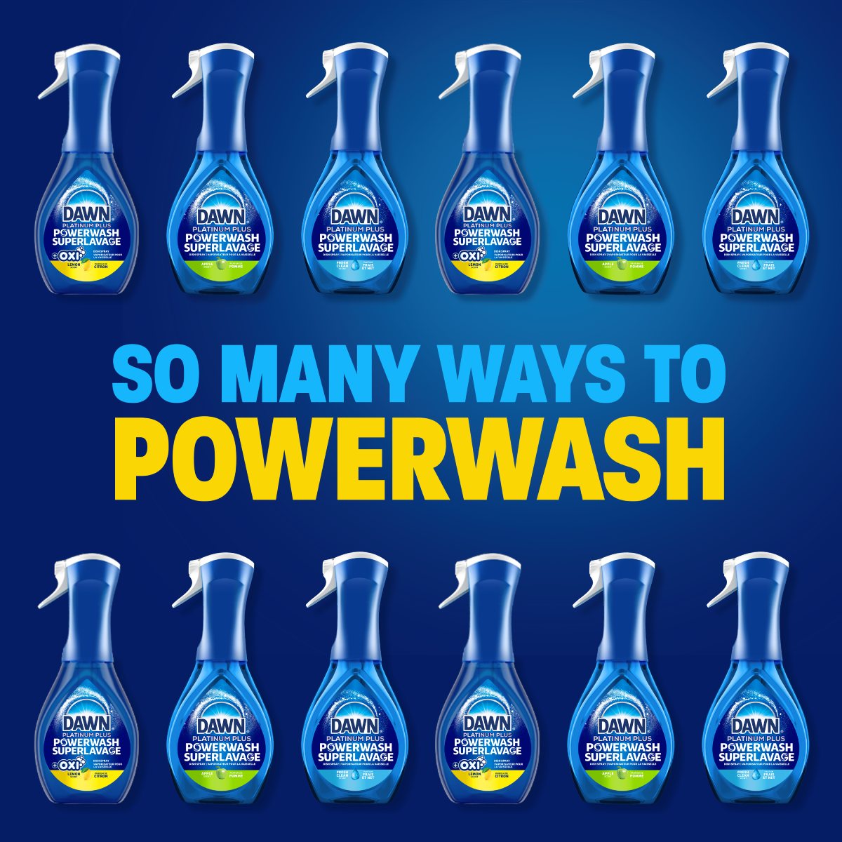 So many ways to powerwash